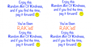 Random Act Of Kindness Card - Free Printable From SimpleSolutionsDiva.com!