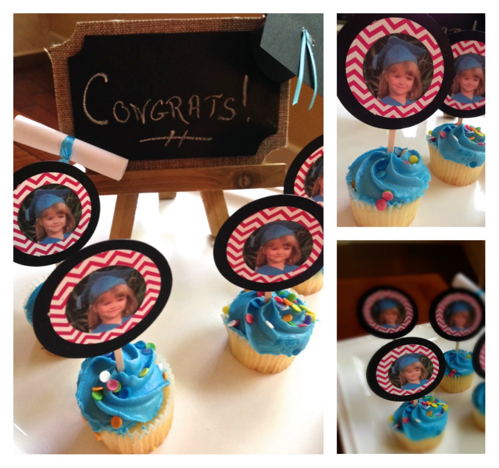 Graduation Cupcake Toppers