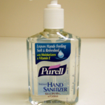 Hand Sanitizer works as a backup deodorant!