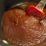 The Pumpkin Spice Base AFTER you add vanilla. Looks kind of like dark apple sauce!